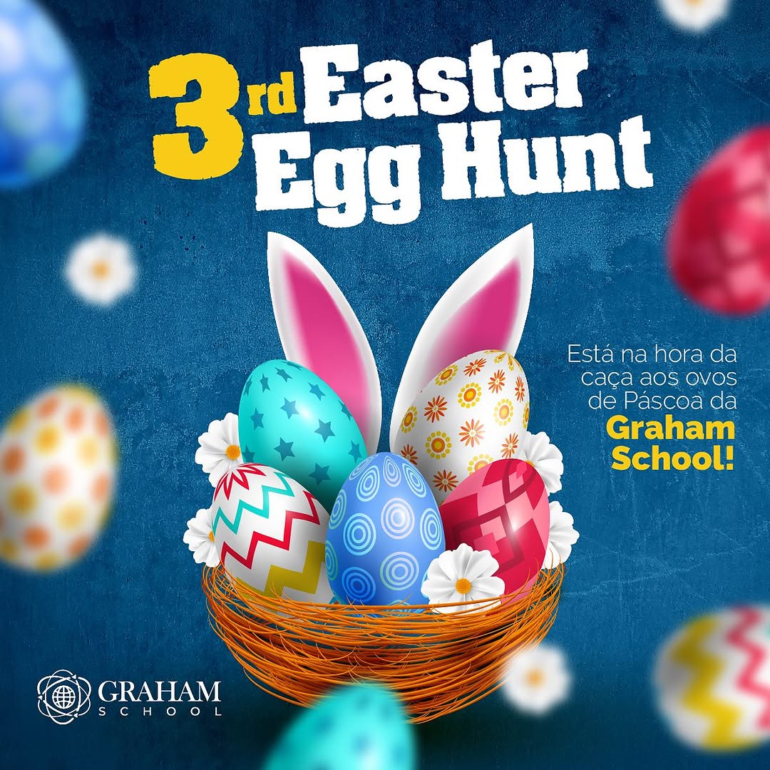 Easter Egg Hunt da Graham School 2025 | Diversão e Aprendizado em Inglês
