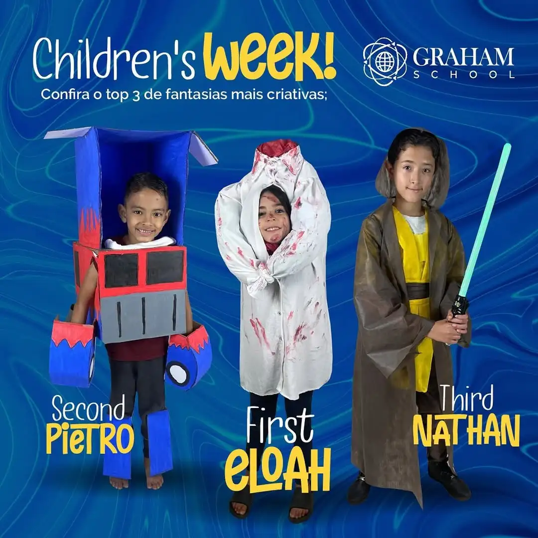Semana das Crianças na Graham School foi um Sucesso! Confira Como Celebramos o Aprendizado e a Diversão